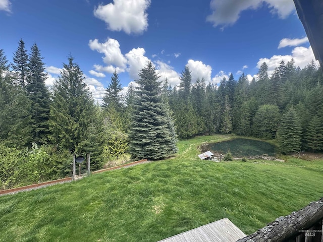 2223 Glenwood Rd, Kamiah, ID 83536 - view of yard featuring a wooded view
