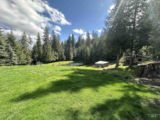 2223 Glenwood Rd, Kamiah, ID 83536 - view of yard featuring a wooded view