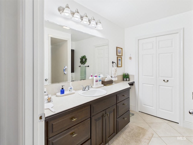 11 N 3rd W, St, Paul, ID 83347 - bathroom with tile patterned floors and vanity