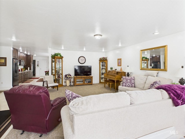 11 N 3rd W, St, Paul, ID 83347 - living room featuring light colored carpet