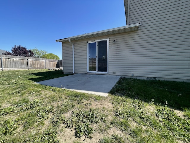 3915 N Abbott St, Caldwell, ID 83607 - back of property with a patio