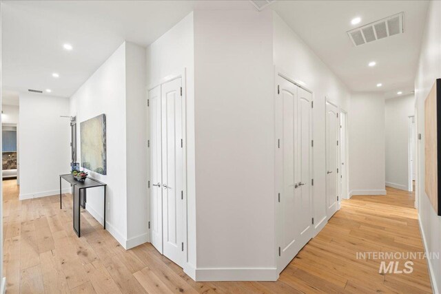 1112 W Main St Unit 503, Boise, ID 83702 - corridor featuring light wood finished floors and recessed lighting