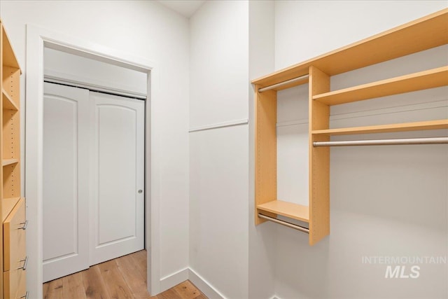 1112 W Main St Unit 503, Boise, ID 83702 - spacious closet featuring light wood-style flooring