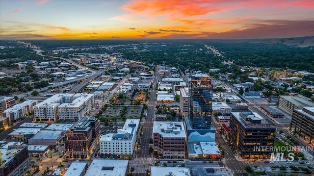 1112 W Main St Unit 503, Boise, ID 83702 - aerial view at dusk of a view of city