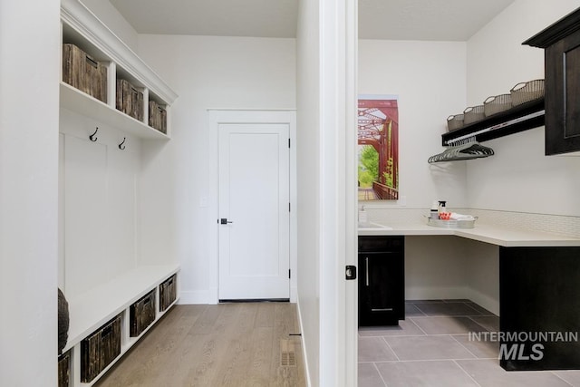 view of mudroom