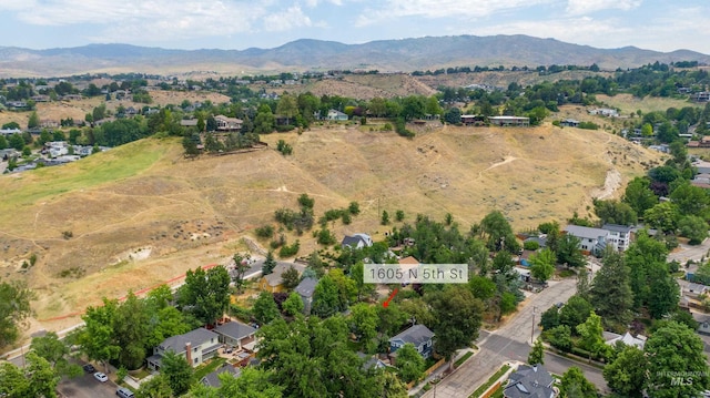 1605 N 5th St, Boise, ID 83702 - view of property location with mountains