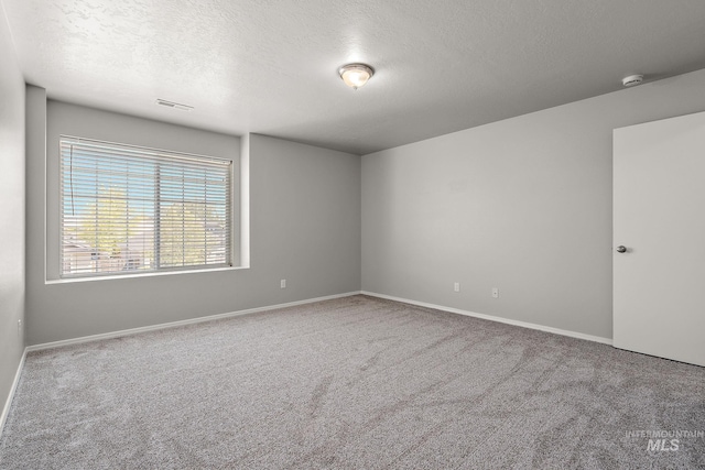 10619 Tysen Springs St, Nampa, ID 83687 - spare room featuring a textured ceiling, carpet, baseboards, and a smoke detector