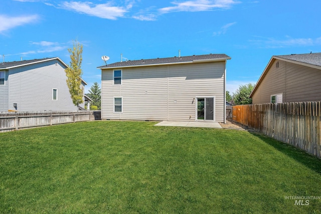 10619 Tysen Springs St, Nampa, ID 83687 - rear view of property with a patio