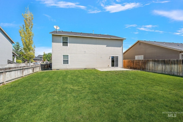 10619 Tysen Springs St, Nampa, ID 83687 - back of house featuring a patio
