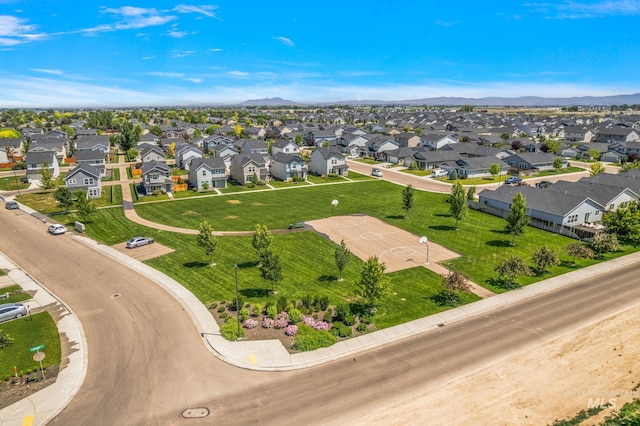 10619 Tysen Springs St, Nampa, ID 83687 - aerial perspective of suburban area featuring mountains