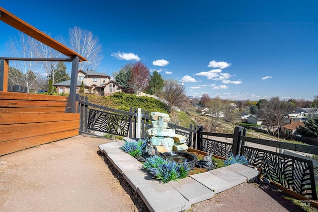 398 N Pebble Beach Way, Eagle, ID 83616 - view of patio / terrace with fence