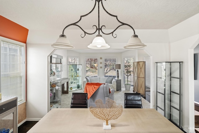 398 N Pebble Beach Way, Eagle, ID 83616 - carpeted dining space with baseboards