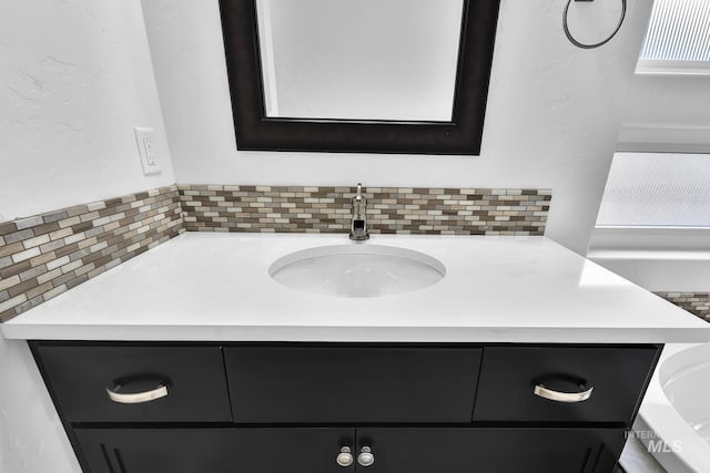 1734 Shoal Point Ave, Middleton, ID 83644 - bathroom featuring tasteful backsplash and vanity