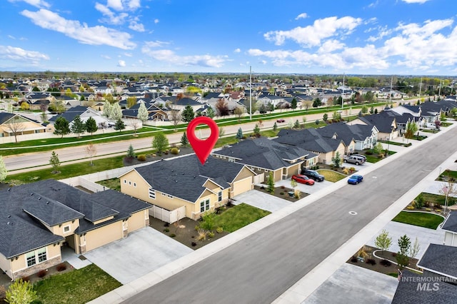 1734 Shoal Point Ave, Middleton, ID 83644 - aerial view with a residential view