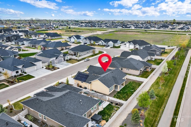 1734 Shoal Point Ave, Middleton, ID 83644 - aerial view with a residential view