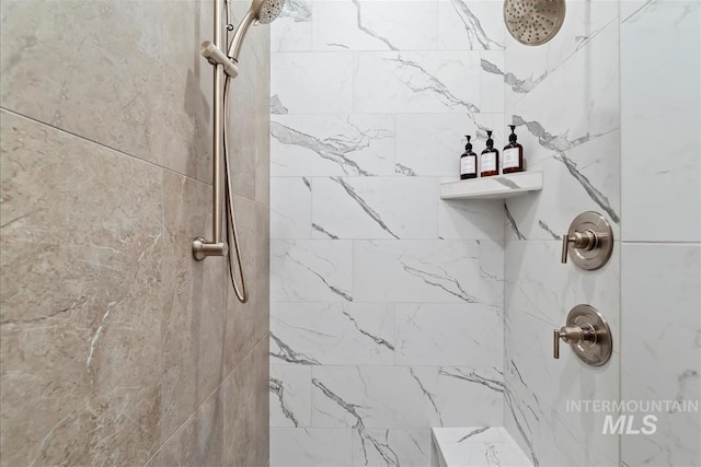 6874 N Fireball, Meridian, ID 83646 - full bathroom with a tile shower
