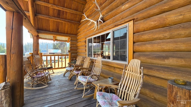 2742 Dixie Rd, Dixie, ID 83525 - view of deck