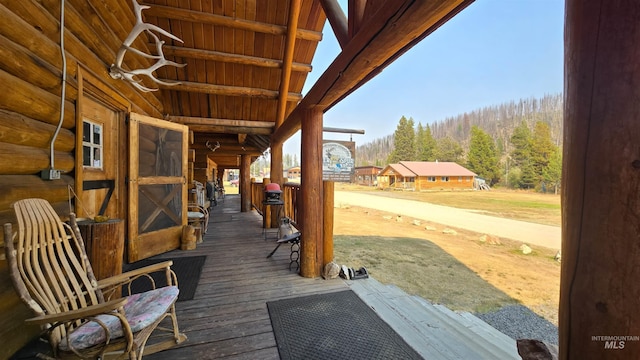 2742 Dixie Rd, Dixie, ID 83525 - view of deck