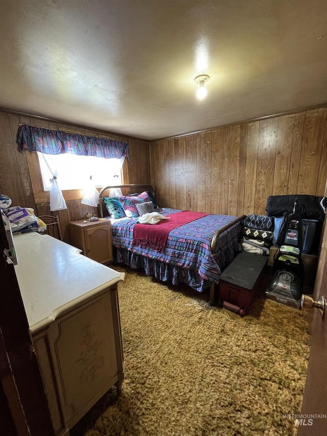 2131 N 2900 W, Arco, ID 83213 - carpeted bedroom with wooden walls
