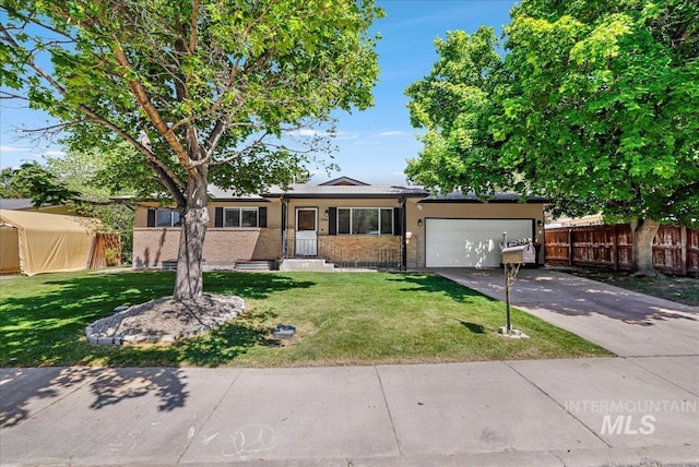 1546 Princeton Dr, Twin Falls, ID 83301 - ranch-style home featuring concrete driveway and a garage