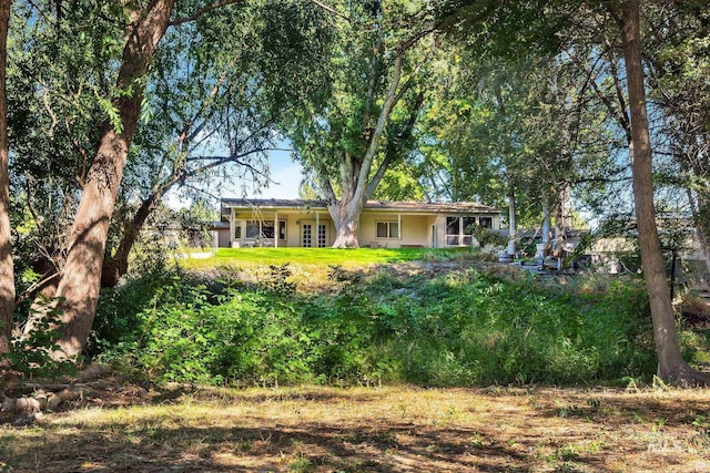 view of ranch-style house