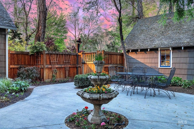 1919 N 21st St, Boise, ID 83702 - view of patio / terrace featuring fence and outdoor dining space