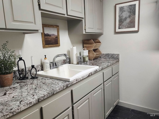 kitchen featuring sink