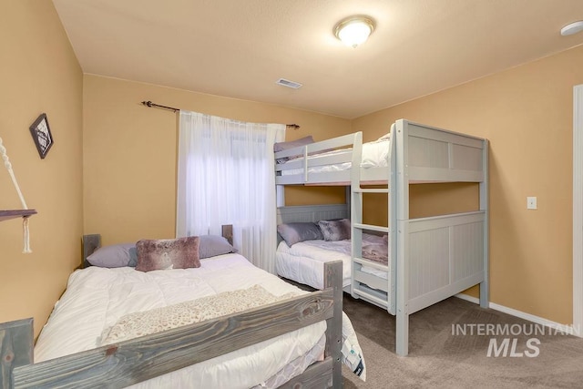 bedroom featuring carpet floors