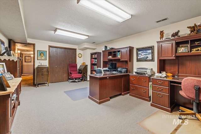 2503 Lyle Ct, Nampa, ID 83651 - office featuring a textured ceiling and light carpet