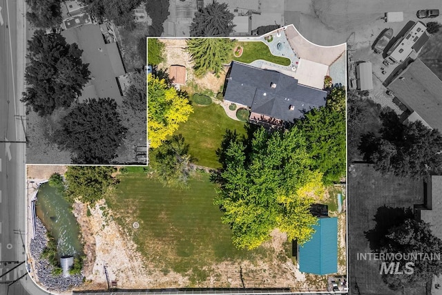 2503 Lyle Ct, Nampa, ID 83651 - aerial overview of property's location featuring property parcel outlined