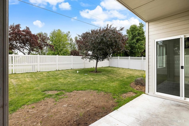 2928 W Los Flores Dr, Meridian, ID 83646 - view of yard featuring a patio