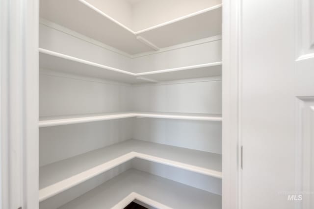 view of pantry