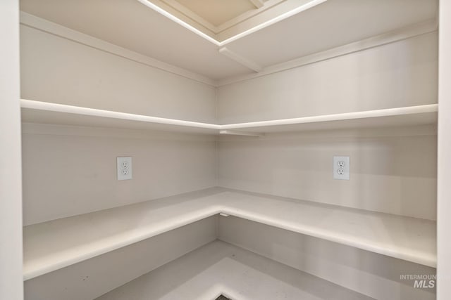 view of pantry