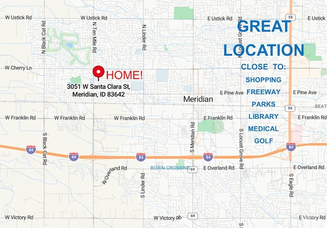 map of property location