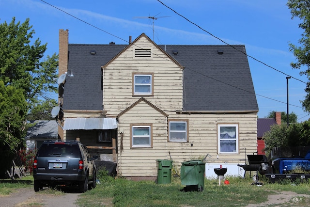 view of rear view of house