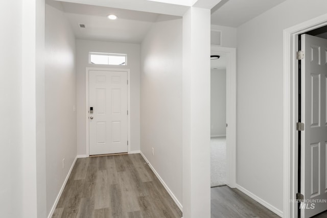 1078 Quartzite Ave, Middleton, ID 83644 - doorway featuring light wood-style floors and baseboards