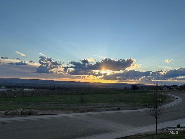 20150 Silver Spur Dr, Wilder, ID 83676 - mountain view with rural landscape