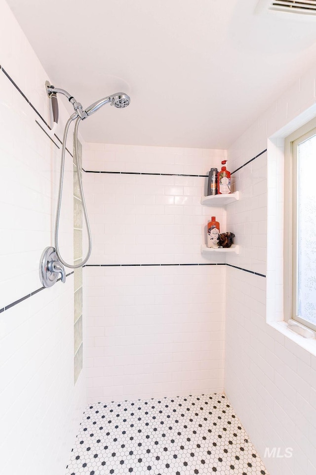 512 N Lincoln St, Moscow, ID 83843 - bathroom with a tile shower