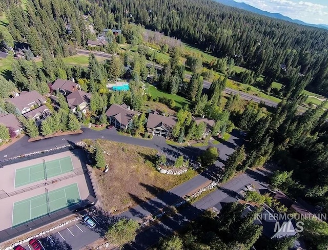 1319 Hearthstone Ct Unit 3-A, Mccall, ID 83638 - aerial view of property's location with a heavily wooded area