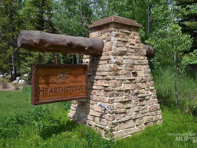 1319 Hearthstone Ct Unit 3-A, Mccall, ID 83638 - view of community sign