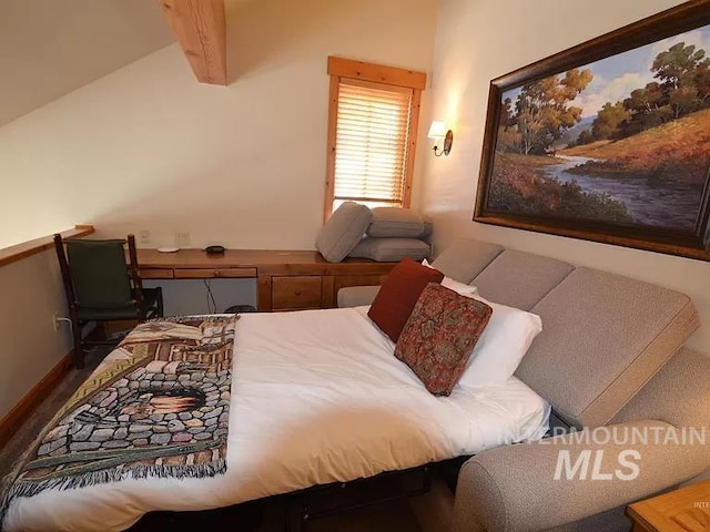 1319 Hearthstone Ct Unit 3-A, Mccall, ID 83638 - bedroom featuring beamed ceiling and wood finished floors