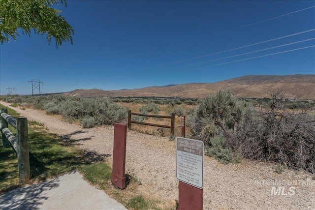 6229 S Snowdrop Way, Boise, ID 83716 - view of mountain backdrop featuring rural landscape