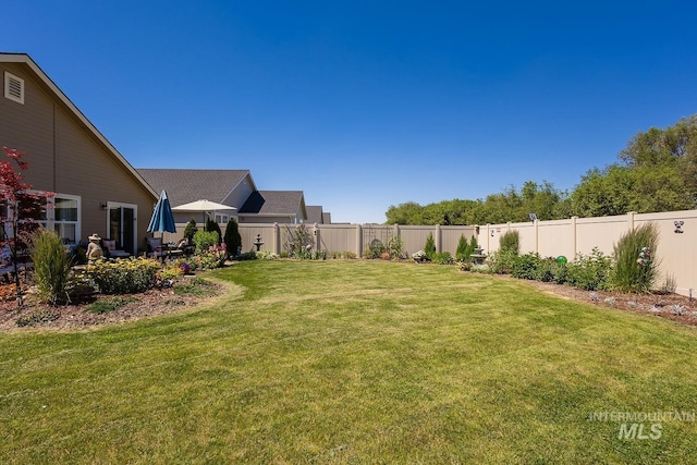 3772 S Walnut Ridge Way, Nampa, ID 83686 - view of fenced backyard
