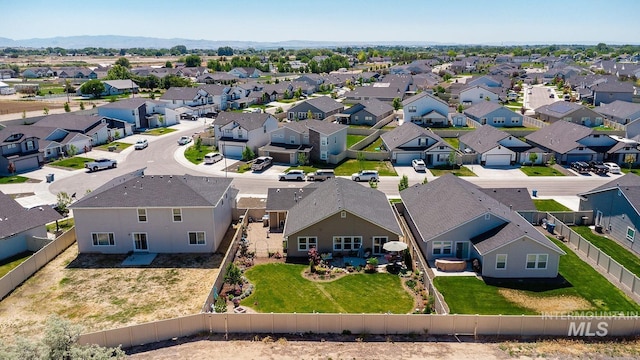 3772 S Walnut Ridge Way, Nampa, ID 83686 - aerial perspective of suburban area