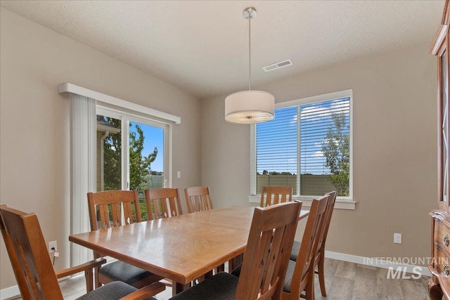 2510 Duchess Trl, Emmett, ID 83617 - dining area with light wood finished floors and baseboards