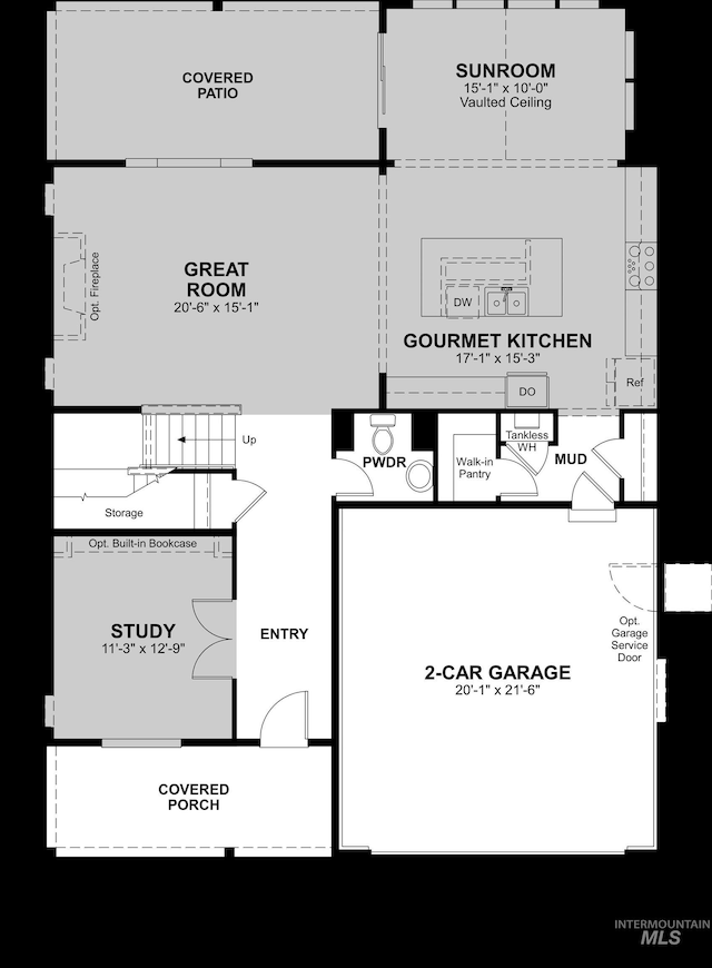 6117 N Torva Ave, Meridian, ID 83646 - floor plan / room layout