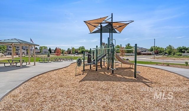 6117 N Torva Ave, Meridian, ID 83646 - community jungle gym with a gazebo