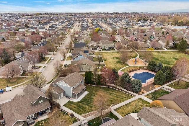 1452 E Pistioa, Meridian, ID 83642 - bird's eye view featuring a residential view