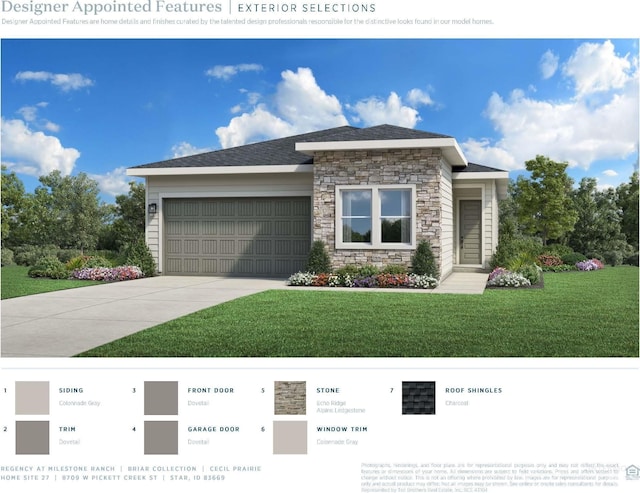 8709 W Pickett Creek St, Star, ID 83669 - view of a document