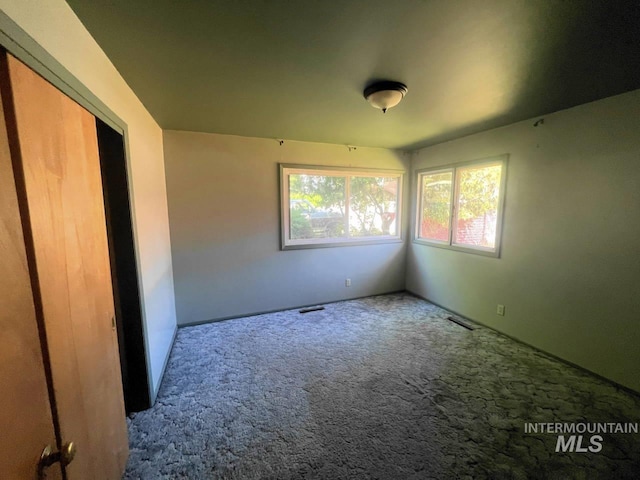 interior space with carpet flooring